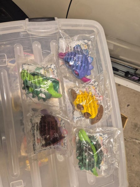bulk 5 McDonald's mighty Dinos toys 1997$1!!!! Carousel 2