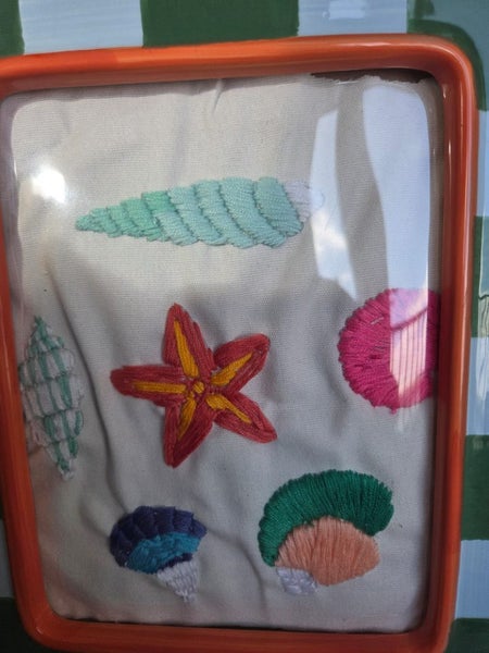 Hand made embroidery Carousel 1