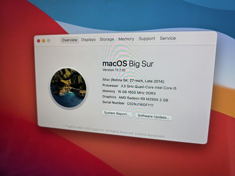 iMac - 2014, 27 inch 5k display, 16gb RAM, 250gb SSD ($1 reserve) Carousel 2