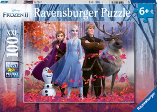 Puzzle - Ravensburger - Frozen 2 Magic of the Forest 100pc Carousel 1