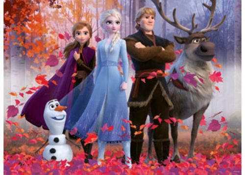 Puzzle - Ravensburger - Frozen 2 Magic of the Forest 100pc Carousel 2