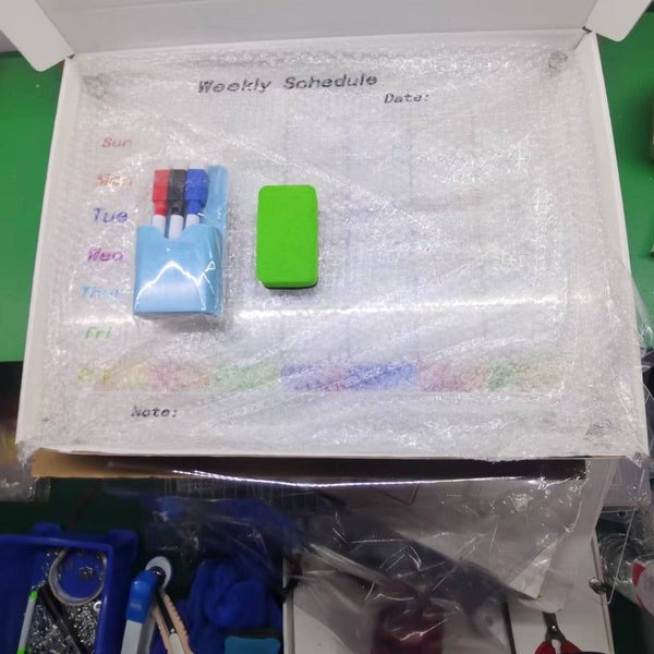 Acrylic Magnetic Dry Wipe Plate Calendar For Refrigerators Carousel 2