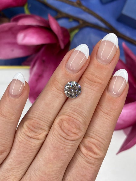 $1 RES ~ $4080 Retail * 3.15ct Round Brilliant Diamond64295549590914114