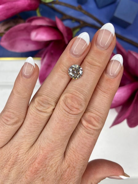 $1 RES ~ $6880 Retail * 3.00ct Round Brilliant Diamond Carousel 2