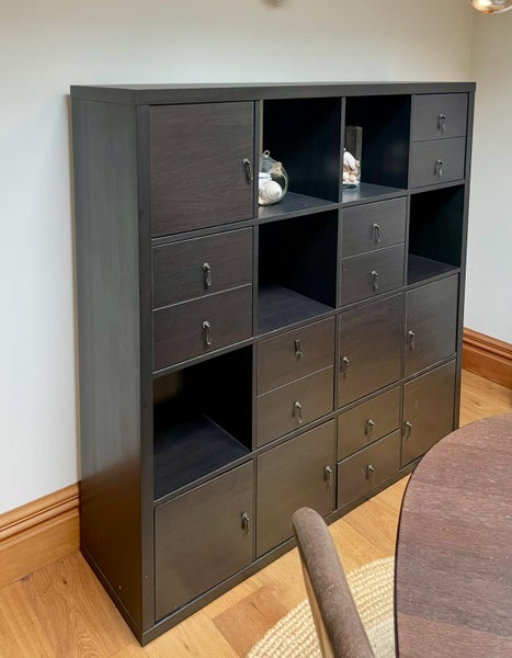 Ikea KALLAX 16 cube shelf - room divider64054294355459112