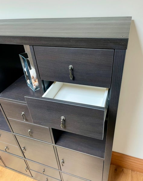 Ikea KALLAX 16 cube shelf - room divider64054294355459113