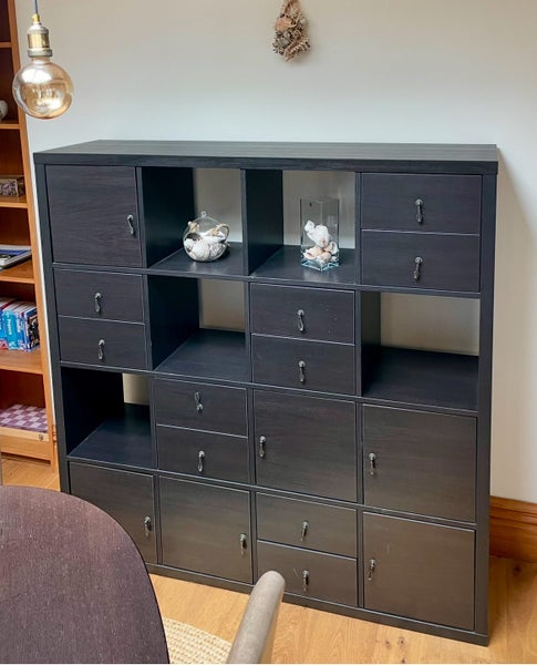 Ikea KALLAX 16 cube shelf - room divider64054294355459114