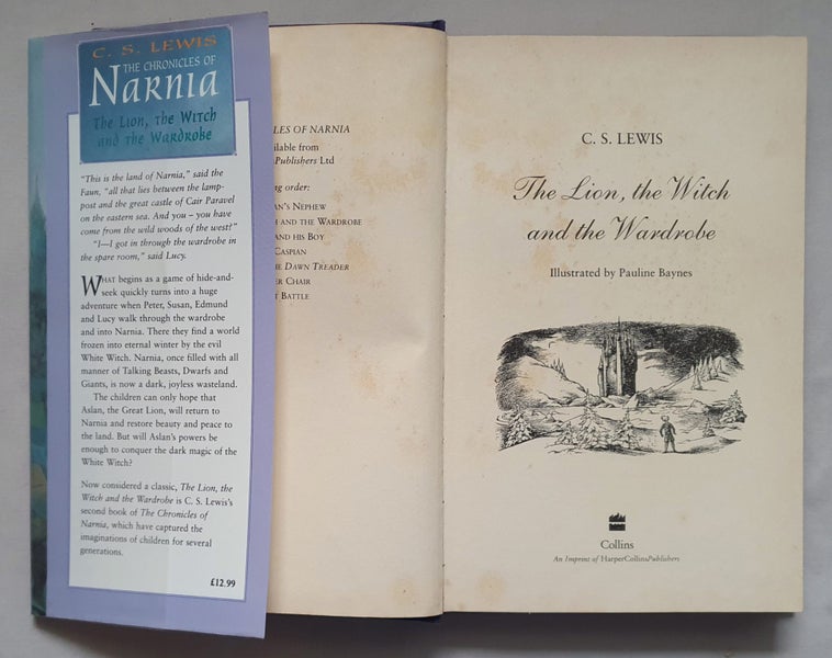 C.S. Lewis: The LION, the WITCH and the WARDROBE (hbk with dj, 1999) Carousel 2