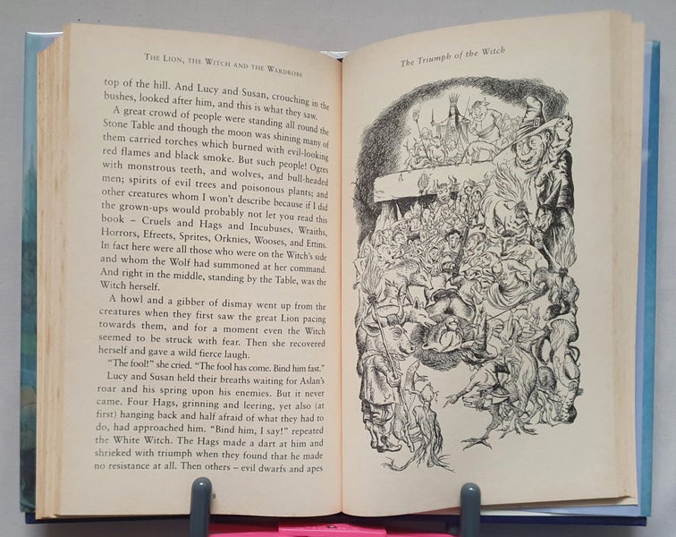 C.S. Lewis: The LION, the WITCH and the WARDROBE (hbk with dj, 1999) Carousel 7