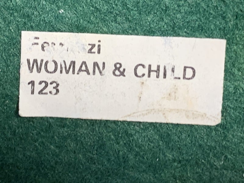 Vintage Italian Metal Framed Madonna and Child Carousel 5