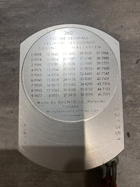 Suunto PM-5 /360 PC Clinometer – 1992, Made in Finland Carousel 3