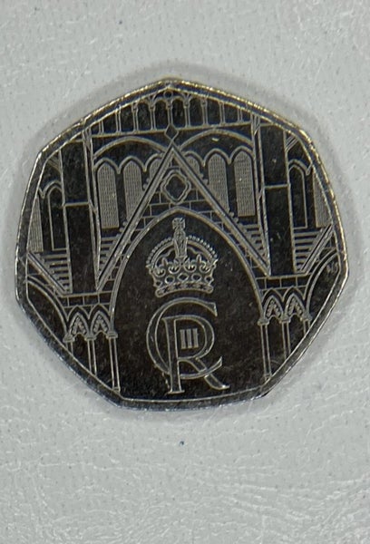 King Charles lll Westminster Abbey coins Carousel 2