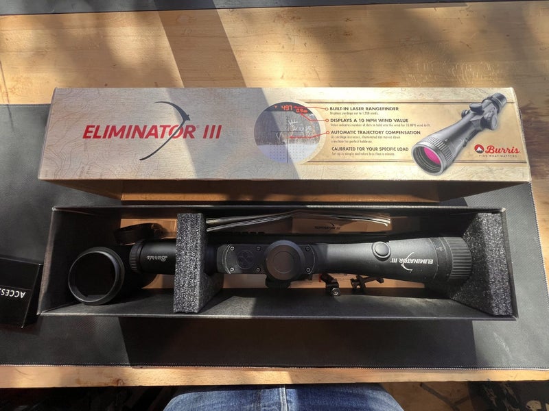 Burris Eliminator 3 Laser range finding rifle scope64054965008003110