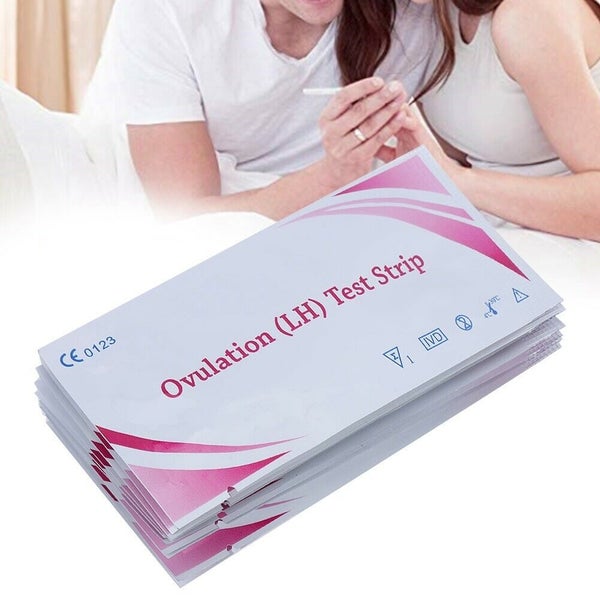 50 Ovulation Test Strips LH Predictor Kit - Easy Home Fertility Testing Carousel 1