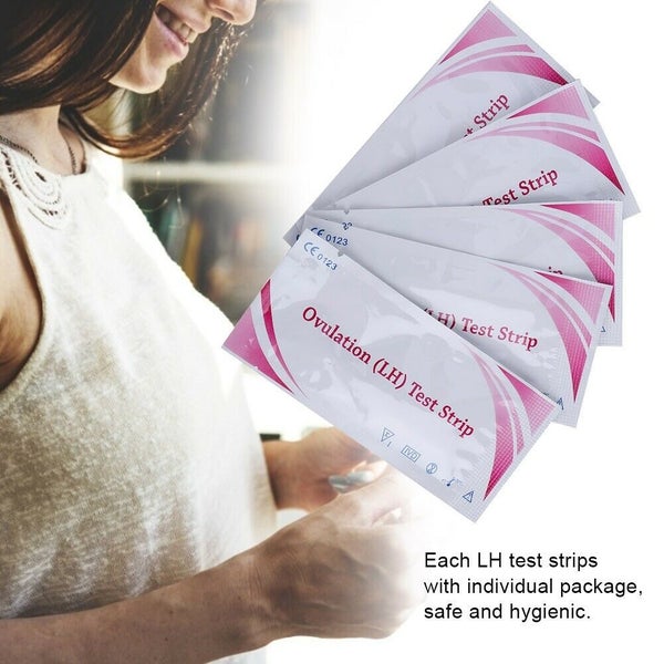 50 Ovulation Test Strips LH Predictor Kit - Easy Home Fertility Testing Carousel 4