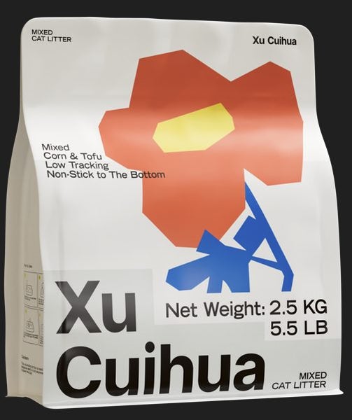 Xu Cuihua Corn & Tofu Mixed Cat Litter Improved absorption Efficient clumping Carousel 1