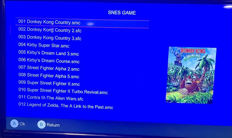 Xpro 800 in 1 video games console Carousel 10