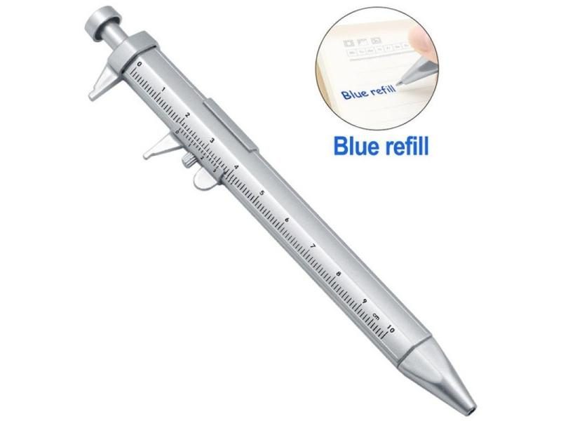 Multifunctional Unisex Ink Pen Vernier Calipers Ballpoint Peninsula Stationery Carousel 1