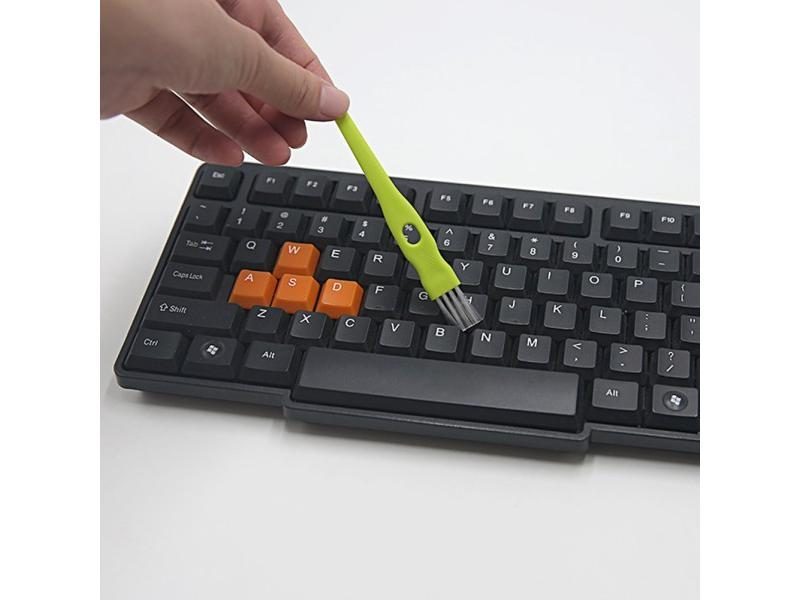Useful Mini Computer Vacuum USB Keyboard Brush Cleaner Laptop Brush Dust Carousel 1
