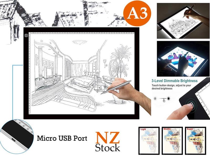 Drawing Board LED Light Box (Auckland Stock) Carousel 1