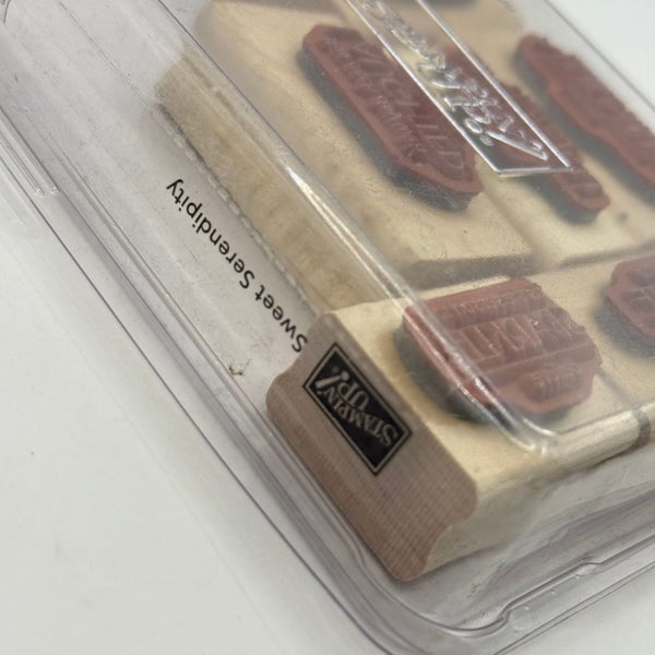 Stampin' Up! Sweet Serendipity Mixed Lot of 6 Stamps Carousel 4