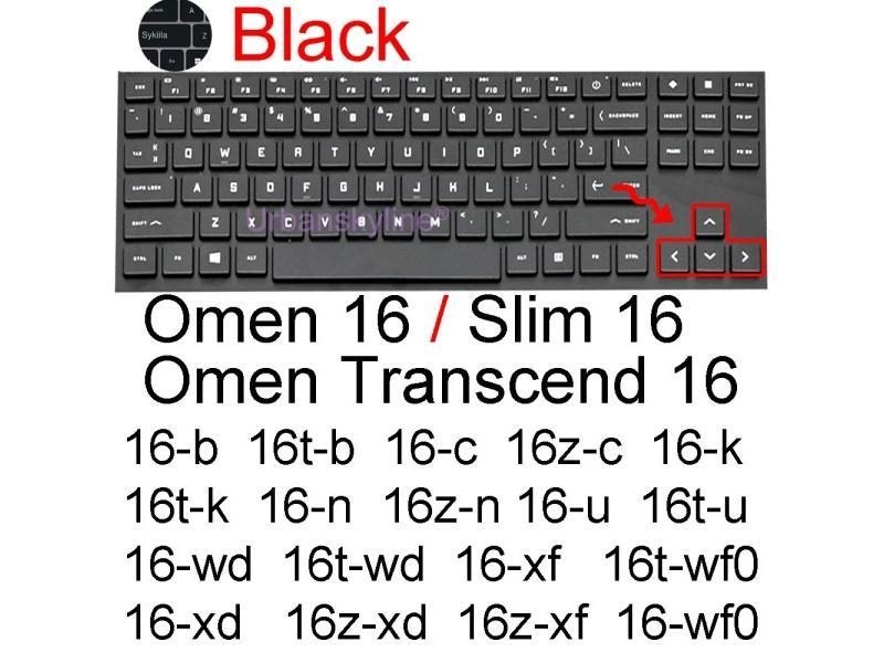 Keyboard Cover For HP Omen Transcend Slim 16 16t 16z 16-wd 16-wf Xd Xf 16-u Carousel 1