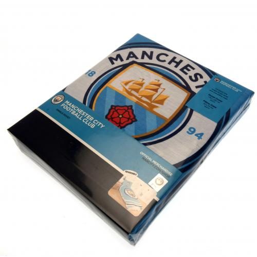 Manchester City FC Pulse Single Duvet Set Carousel 2