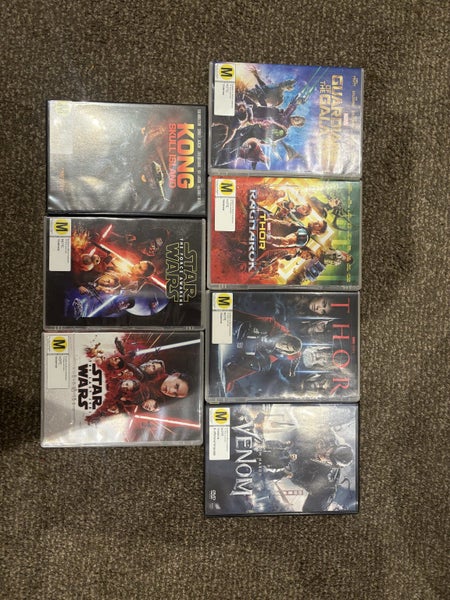 Mixed DVDs64060459122561110