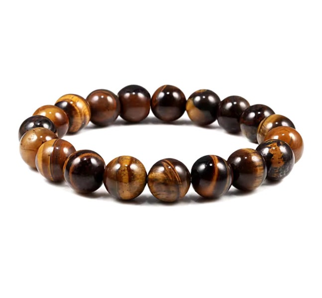 10mm Tiger's Eye Bracelet Carousel 1
