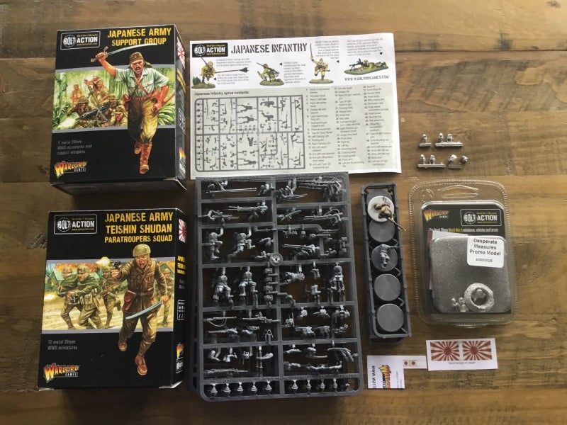 Warlord games Bolt Action Japanese army Carousel 1