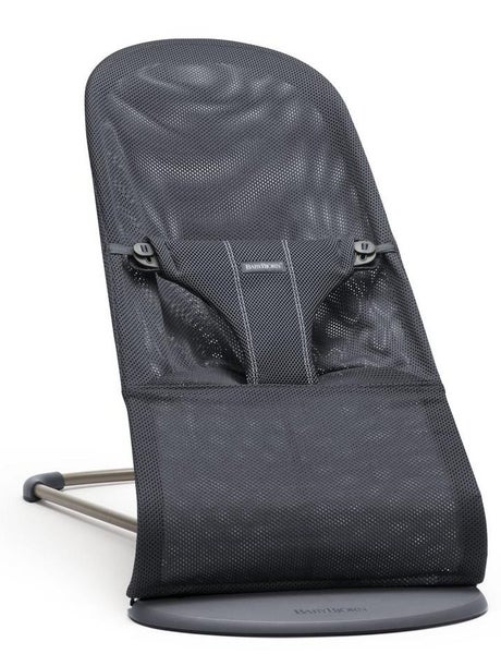 BabyBjorn: Bouncer Bliss Mesh - Anthracite Carousel 1