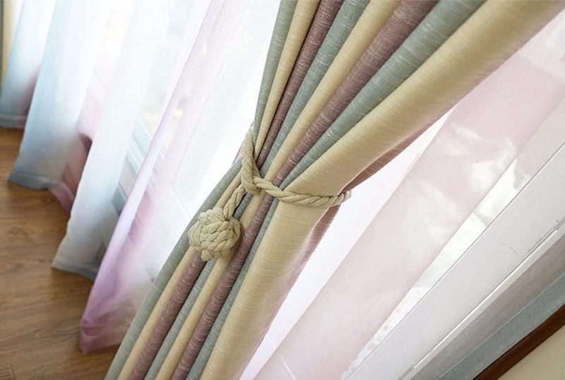 2pcs Curtain Tie Backs Carousel 2