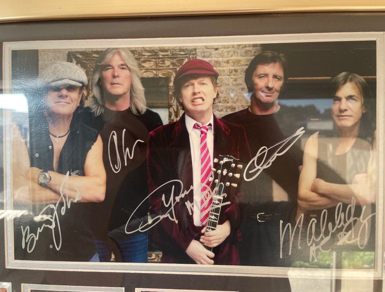 AC/DC Framed Wall Picture Carousel 1