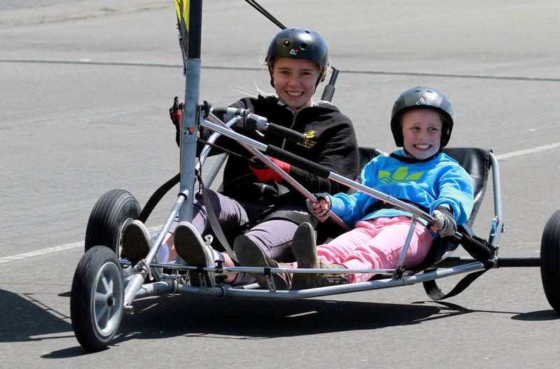 Blokart (land yacht) sailing experience voucher Christchurch Carousel 1