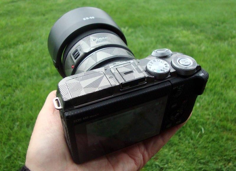 Canon EOS M6 Mark II + 50mm Lens + EF Adapter + Microphone + Speedlight64197989101185110