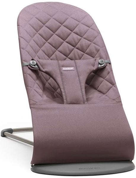 Babybjorn: Bouncer Bliss Cotton - Dark Purple Carousel 1