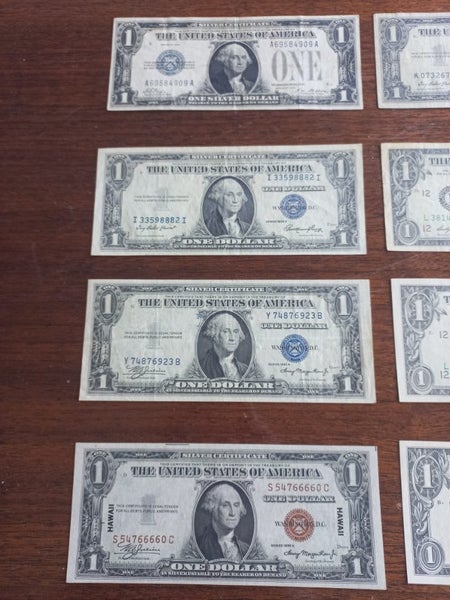 Bulk lot of US Banknotes Carousel 2