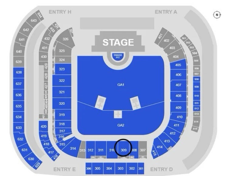 X2 Metallica Tickets Seate Carousel 3