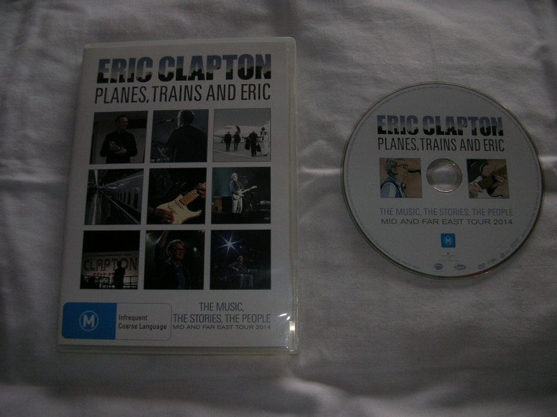 DVD - Eric Clapton - Planes Trains and Eric Carousel 1