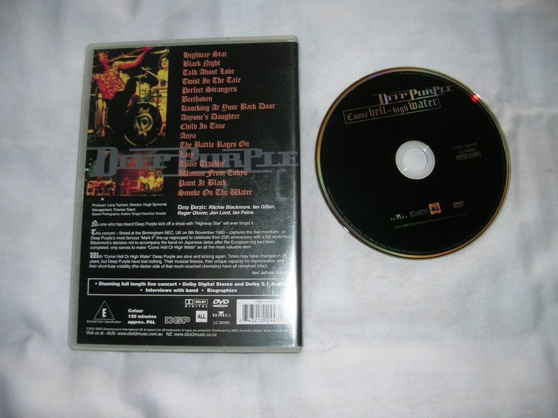 DVD - Deep Purple - Come Hell or High Water Carousel 2