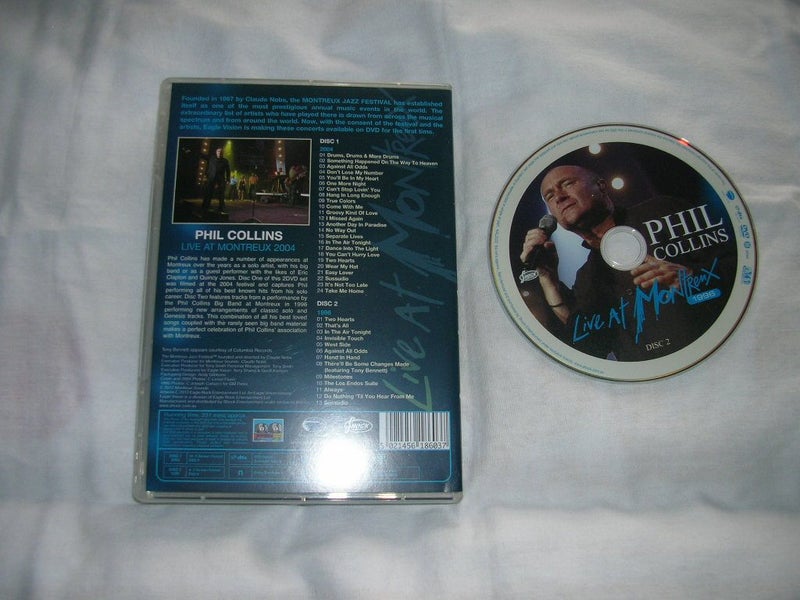 DVD - Phil Collins - 2 DVDs -2 concerts Carousel 2