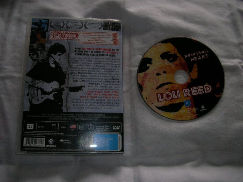 DVD - Lou Reed - RocknRoll heart Carousel 2
