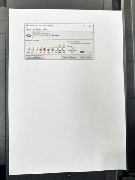 Canon Pixma Pro-10S - A3+ Colour Inkjet Printer - (Rack 13) Carousel 7