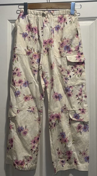 GIRLS ZARA LINEN PANTS SIZE: 11-12years Carousel 1