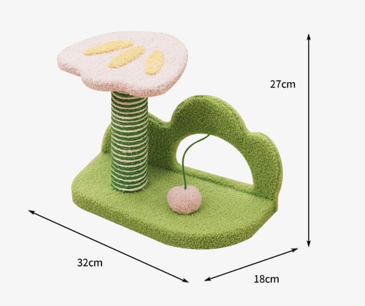 Cat Kitten Sisal Scratch Post Toy Carousel 5