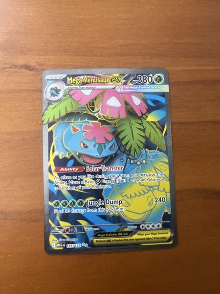 Pokémon mega evolutions secret rare mega venusaur ex Carousel 1