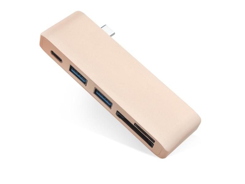 USB C Hub To TF SD Reader Slot Hub 3.0 PD Thunderbolt 3 USB C Hub Adapter For Carousel 1