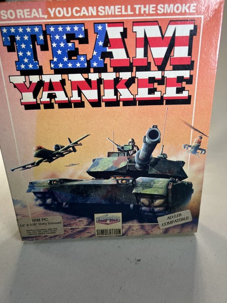 Team Yankee PC 5.25" Floppy. 1990. Carousel 1