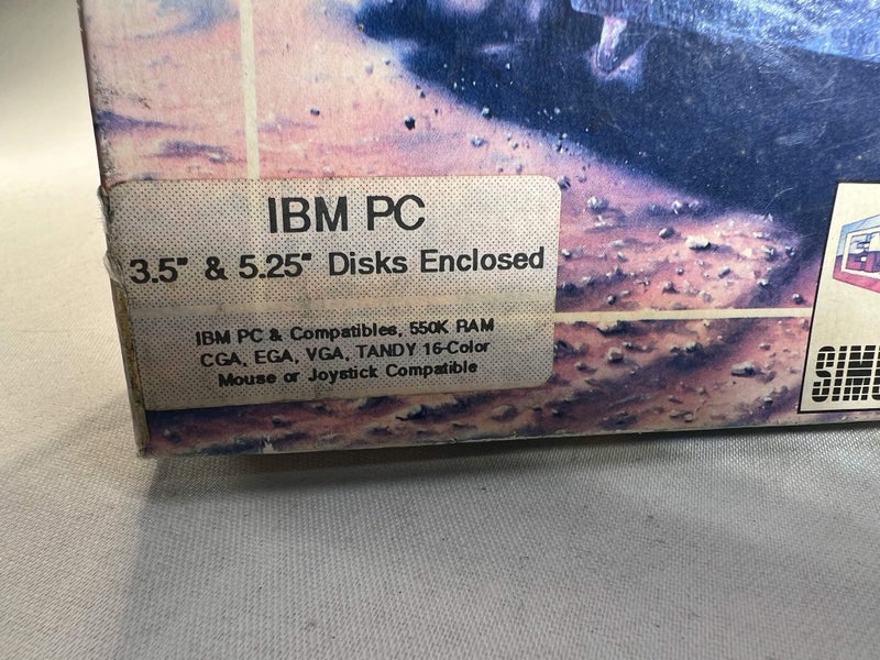 Team Yankee PC 5.25" Floppy. 1990. Carousel 5