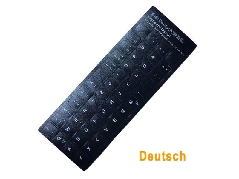 Russian French English Arabic Spanish Portuguese Hebrew Keyboard Stickers Carousel 1